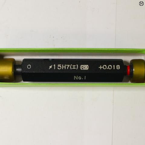理研測範 RSK 15H7 左0 右0.018 限界栓ゲージ