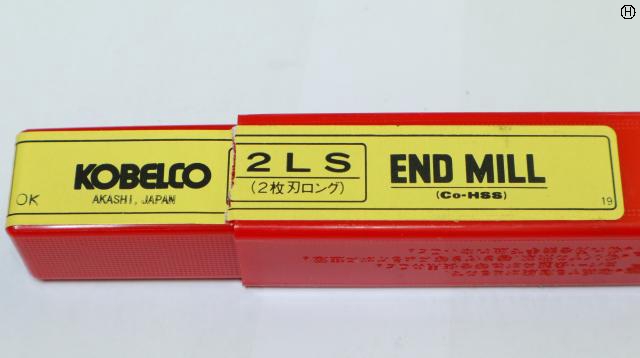 KOBELCO 2LS エンドミル 2枚刃
