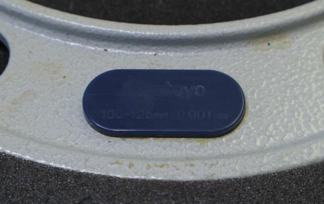 ミツトヨ 100-125mm 0.001mm デジマチックマイクロメーター