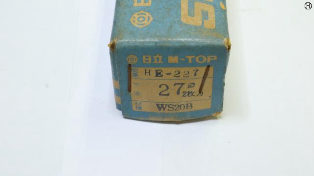 日立M-TOP 27mm 2枚刃 HE-227 W エンドミル 2枚刃