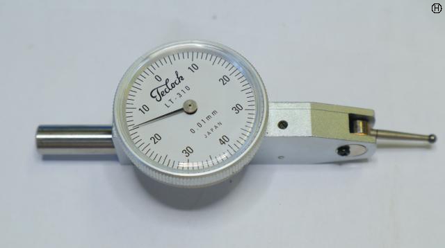 尾崎製作所 PEACOCK 0.8mm 0.01mm てこ式ダイヤルゲージ