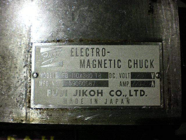 フジ磁工 FB-110x380 T8 可傾式電磁マグネットチャック