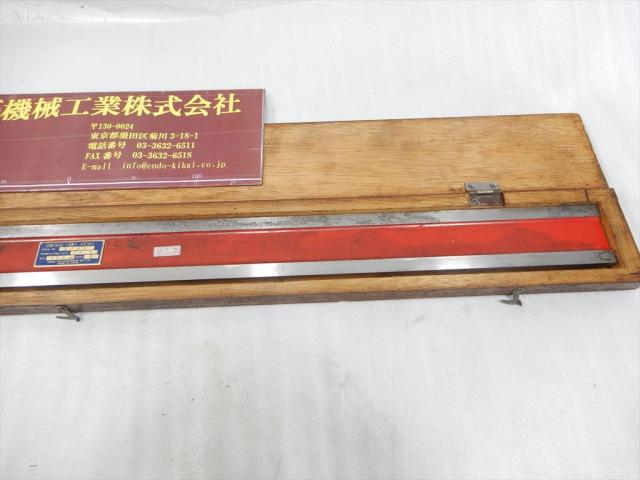 大菱計器製作所 SIZE750mm GRADE A 焼入品 アイビーム形ストレートエッジA級