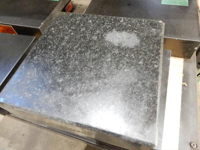 アサノ 300×300×120mm 一部欠けあり 石定盤