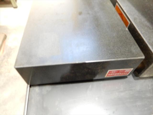武蔵野精機 MSK 450×300×90mm 一部欠けあり 石定盤
