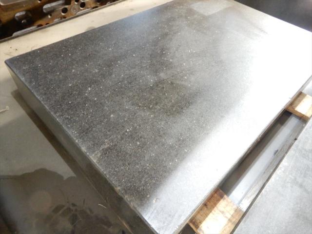 武蔵野精機 MSK 450×300×90mm 一部欠けあり 石定盤