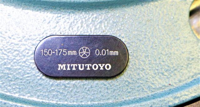 ミツトヨ 150～175mm 0.01mm 外側マイクロメーター