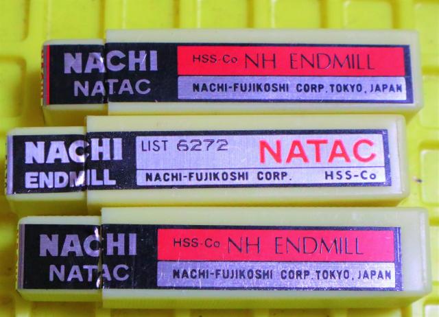 不二越 Nachi 1.5S2 5S2 5S4 計3個 エンドミル