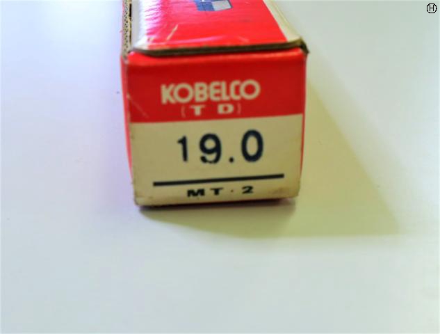 KOBELCO Φ19.0 MT.2 HSS 9935 X8 ツイストドリル
