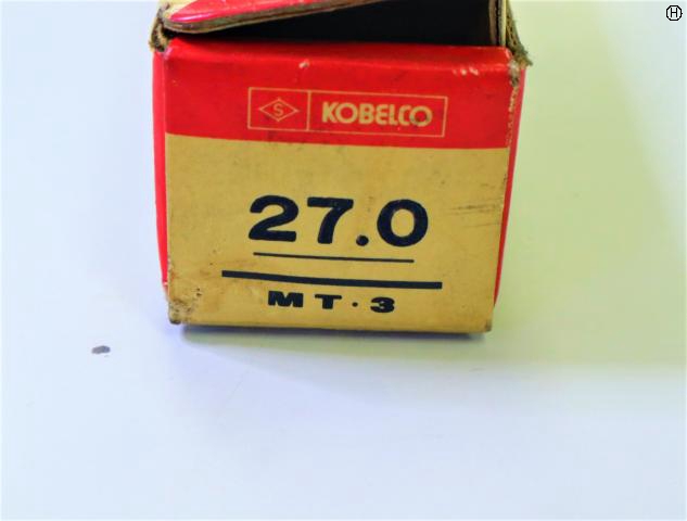 KOBELCO Φ27.0 MT.2 HSS E9 ツイストドリル