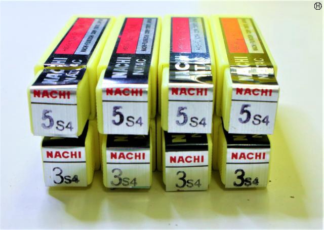 不二越 Nachi 5S4×4 3S4×4 計8個 未使用 エンドミル