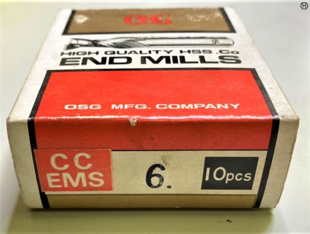 OSG 6×2個 計2個 未使用 エンドミル