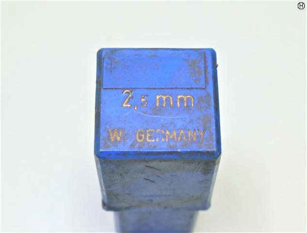 MASUS 数字刻印セット2.5mm 0～8 刻印セット