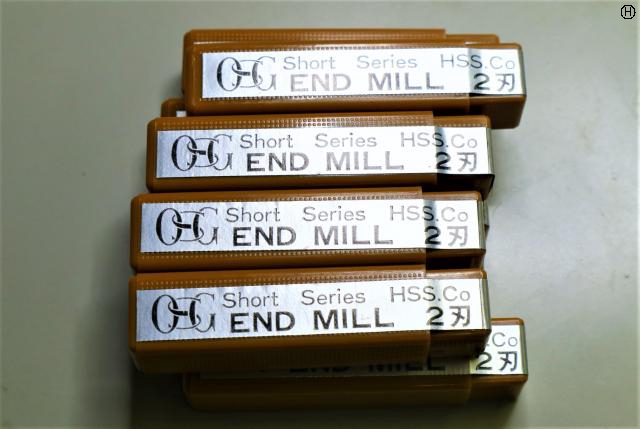 OSG 1.5 EDS 4枚刃×9個 未使用 エンドミル