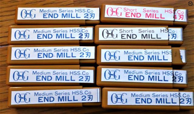 OSG 4枚刃 2枚刃 EDN EMS 3 10個 未使用 エンドミル