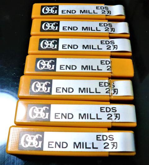 OSG EDS 2枚刃 7 7個 未使用 エンドミル
