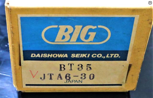 大昭和精機 BIG BT35-JTA6-30 未使用 ドリルチャック