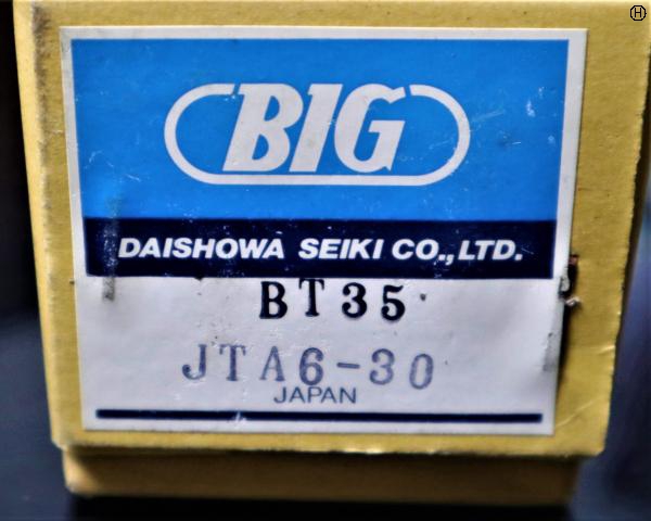 大昭和精機 BIG BT35-JTA6-30 未使用 ドリルチャック