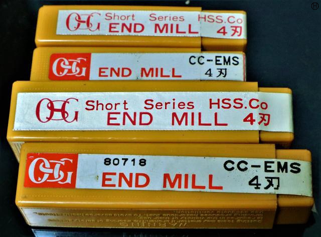 OSG CC EMS 7.8.9.10 計 4個 未使用 エンドミル