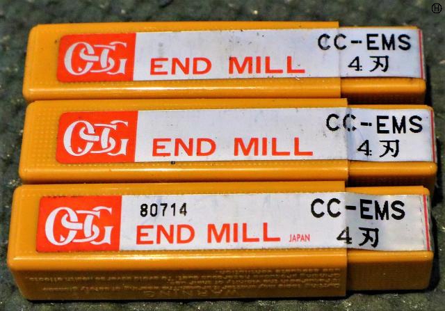 OSG CC-EMS 7 8×2 計3個 未使用 エンドミル
