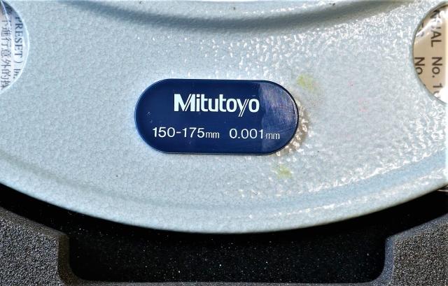 ミツトヨ 150-175mm 0.001mm デジマチックマイクロメーター
