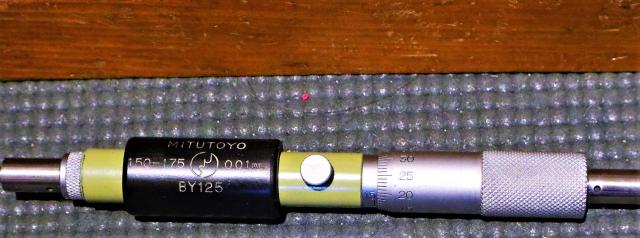 ミツトヨ 150-175mm 0.01mm 棒形マイクロメーター