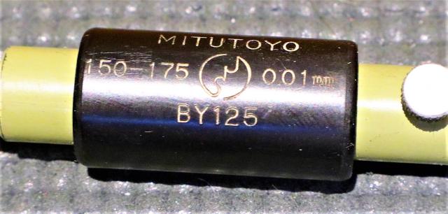 ミツトヨ 150-175mm 0.01mm 棒形マイクロメーター