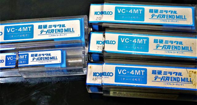 KOBELCO VC-4MT 一山 5個 未使用 エンドミル