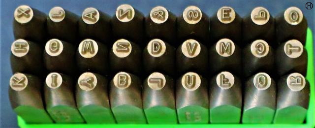 STEMPA A-Z.& 1.5mm 刻印セット
