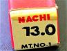 不二越 Nachi Φ13.0 MT1 未使用 ツイストドリル