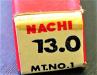 不二越 Nachi Φ13.0 MT1 未使用 ツイストドリル