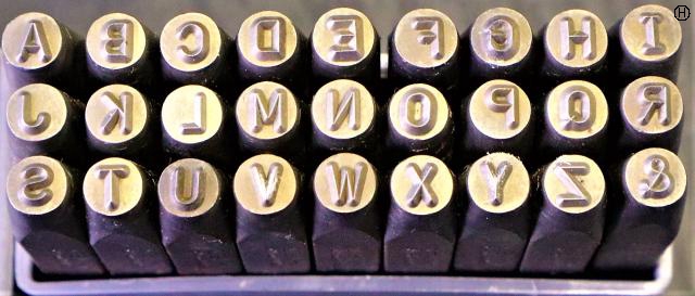 STEMPA A-Z,&.2.5mm 刻印セット