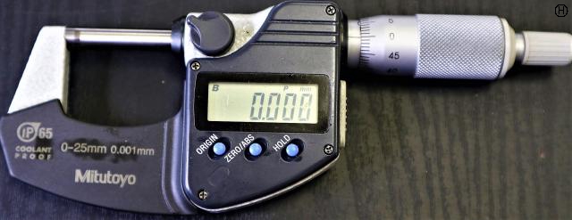 ミツトヨ 0-25mm 0.001mm デジタルマイクロメーター
