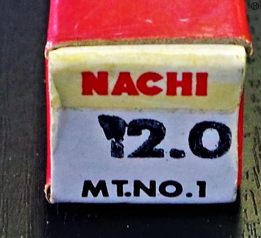 不二越 Nachi Φ12.0 MT1 未使用 ツイストドリル