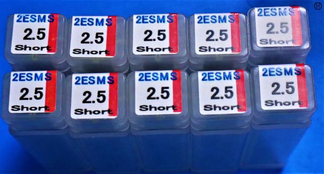 日立ツール 2ESM 2.5 10個 エンドミル