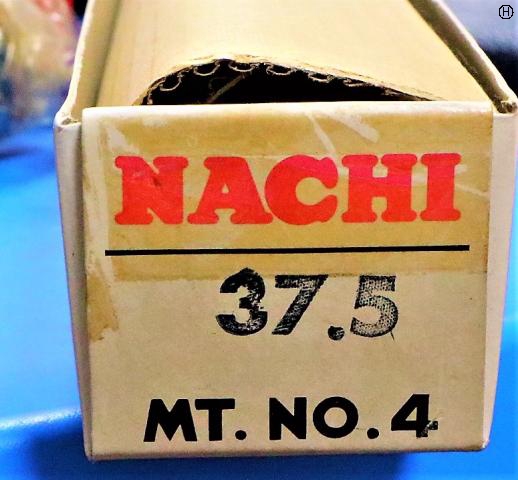 不二越 Nachi 37.5 MT.4 未使用 ツイストドリル