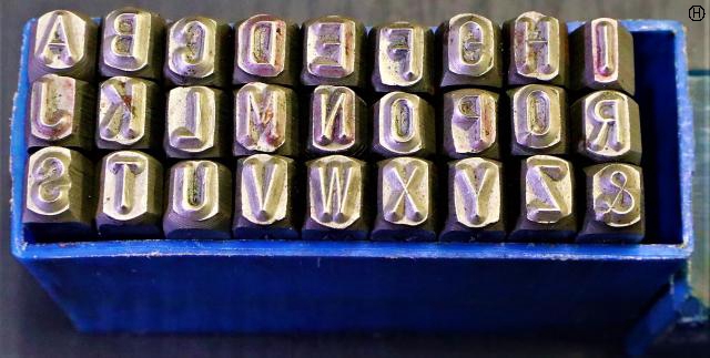 MASUS 5mm A-Z & 刻印セット