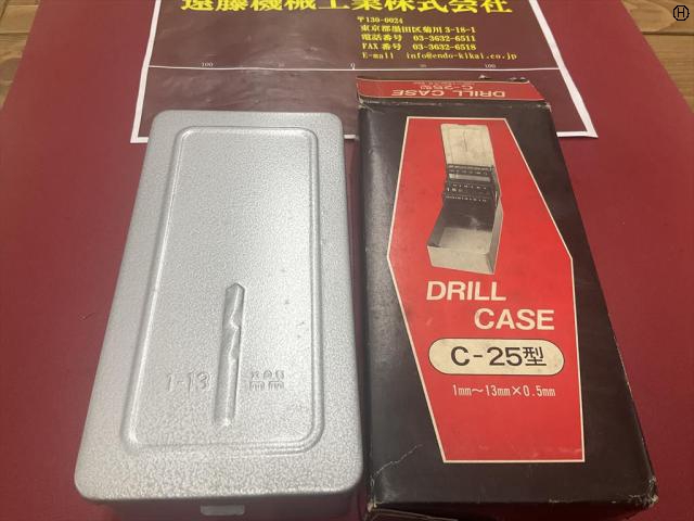 トーヨー 1mm～13mm×0,5mm C-25型 ドリルスタンド