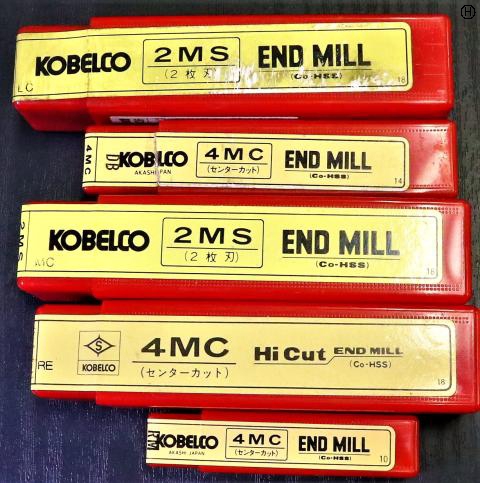 KOBELCO 一山 5個 未使用 エンドミル