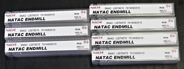 不二越 Nachi 7個 未使用 エンドミル