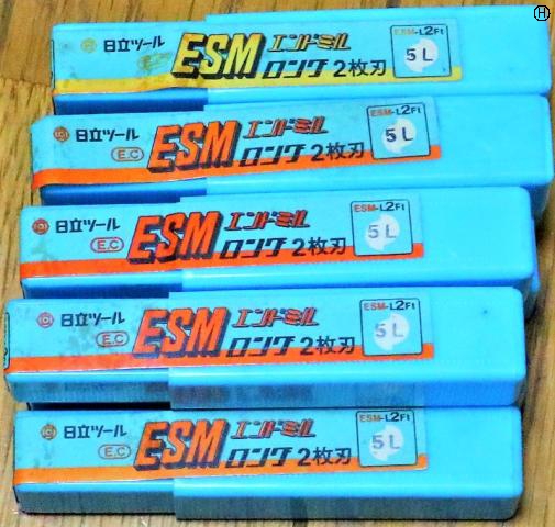 日立ツール ESM-L2FT 5L 9個 未使用 エンドミル