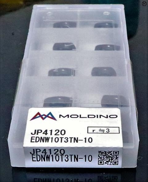 MOLDINO JP4120 EDNW10T3TN-10 未使用 フライス切削用チップ