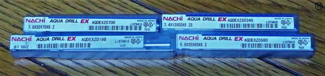 不二越 Nachi 一山 4個 未使用 アクアドリル