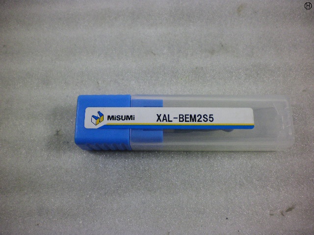ミスミ XAL-BEM2S5 未使用品 超硬ボールエンドミル 2枚刃ショートタイプ