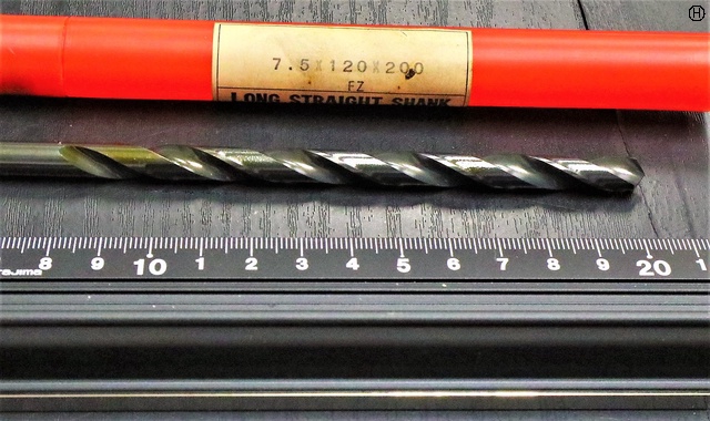 KOBELCO 7.5×120×200 未使用 ツイストドリル