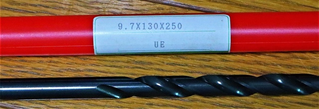 KOBELCO 9.7×130×250 未使用 ツイストドリル