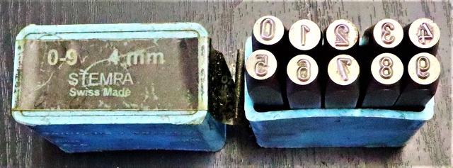 STEMPA 0-9 4mm 刻印機
