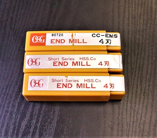 OSG 一山 3個 未使用 エンドミル
