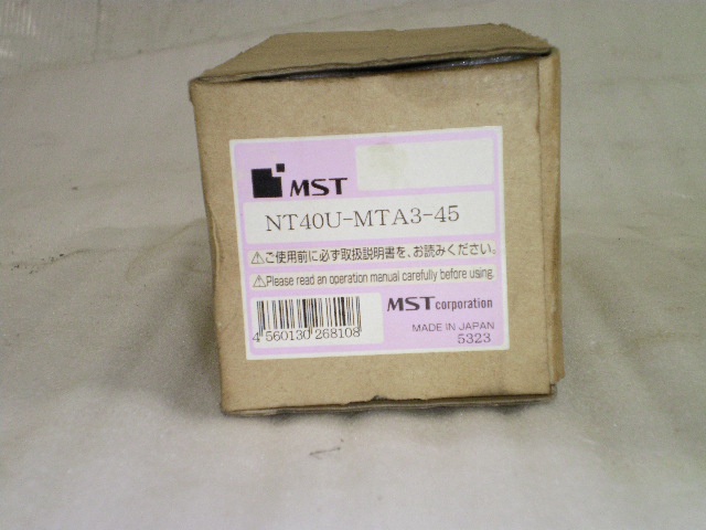 MST NT40U-MTA3-45 NT40 モールステーパーホルダー