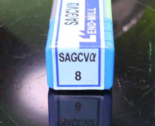 三興製作所 S&K SAGCVα 8 未使用 エンドミル